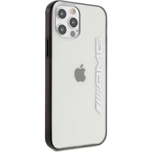 Kup Etui Mercedes AMG AMHCP12LAESLBK Apple iPhone 12 Pro Max transparent hardcase Metallic Painted - MRS043CL - {ean13} - Sklep Home Screen