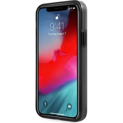 Kup Etui Mercedes AMG AMHCP12LAESLBK Apple iPhone 12 Pro Max průhledný tvrdý obal s metalickým nátěrem - MRS043CL - {ean13} - Sklep Home Screen