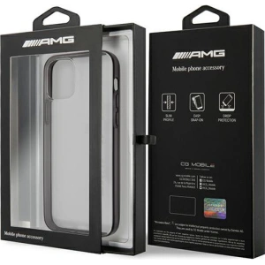 Kup Etui Mercedes AMG AMHCP12LAESLBK Apple iPhone 12 Pro Max transparent hardcase Metallic Painted - MRS043CL - {ean13} - Sklep Home Screen