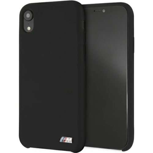Kup Etui BMW BMHCI61MSILBK Apple iPhone XR fekete/black hardcase Szilikon M Kollekció - BMW290BLK - {ean13} - Sklep Home Screen
