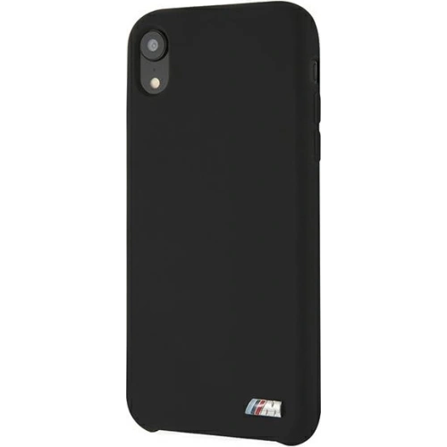 Kup Case BMW BMHCI61MSILBK Apple iPhone XR schwarz/black hardcase Silicone M Collection - BMW290BLK - {ean13} - Sklep Home Screen