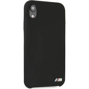 Kup Etui BMW BMHCI61MSILBK Apple iPhone XR czarny/black hardcase Silicone M Collection - BMW290BLK - {ean13} - Sklep Home Screen