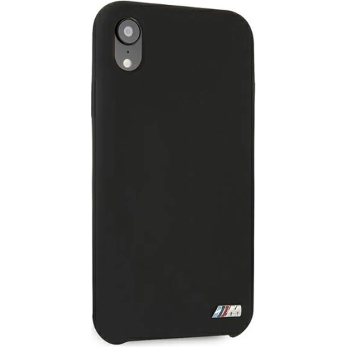 Kup Etui BMW BMHCI61MSILBK Apple iPhone XR negru/black hardcase Silicone M Collection - BMW290BLK - {ean13} - Sklep Home Screen
