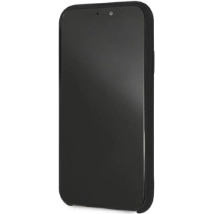 BMW BMHCI61MSILBK Apple iPhone XR black hardcase Silicone M Collection