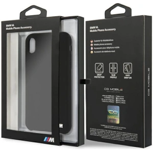 Kup Etui BMW BMHCI61MSILBK Apple iPhone XR czarny/black hardcase Silicone M Collection - BMW290BLK - {ean13} - Sklep Home Screen