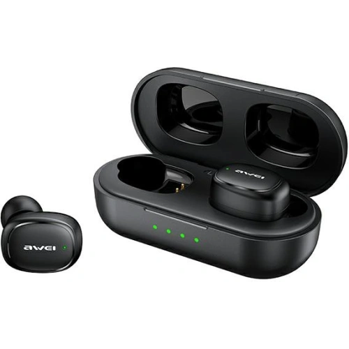 Kup Bezdrátová sluchátka TWS AWEI T13 Pro Bluetooth 5.1 + dokovací stanice černá/black - AWEI105BLK - {ean13} - Sklep Home Screen