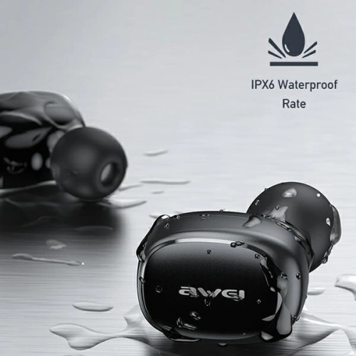 Kup Bezdrátová sluchátka TWS AWEI T13 Pro Bluetooth 5.1 + dokovací stanice černá/black - AWEI105BLK - {ean13} - Sklep Home Screen