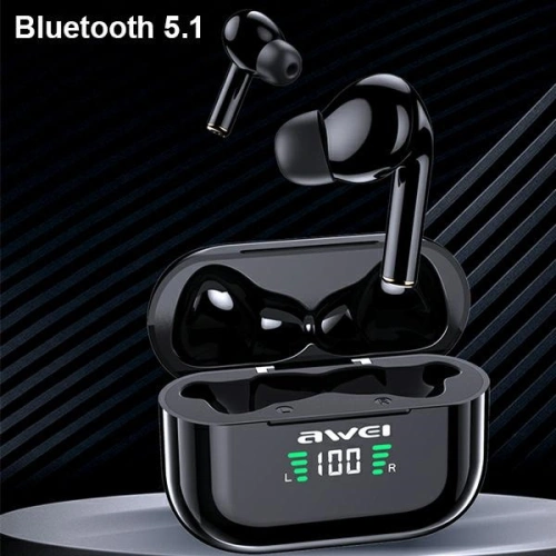 Kup Sluchátka TWS AWEI T29P Bluetooth 5.1 + dokovací stanice černá/black - AWEI107BLK - {ean13} - Sklep Home Screen