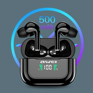 Kup Słuchawki TWS AWEI T29P Bluetooth 5.1 + stacja dokująca czarny/black - AWEI107BLK - {ean13} - Sklep Home Screen