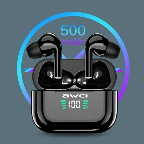 Kup Sluchátka TWS AWEI T29P Bluetooth 5.1 + dokovací stanice černá/black - AWEI107BLK - {ean13} - Sklep Home Screen