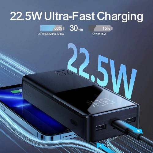 Kup Powerbank Joyroom JR-QP192 22.5W 20000mAh Černá - JYR092BLK - {ean13} - Sklep Home Screen