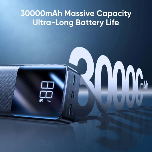 Kup Powerbank joyroom JR-QP193 22.5W 30000mAh Fekete - JYR093BLK - {ean13} - Sklep Home Screen