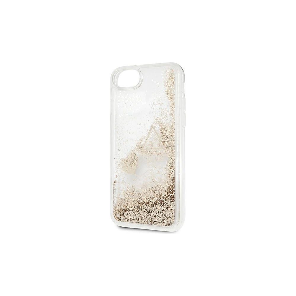 Etui Guess GUOHCI8GLHFLGO Apple iPhone SE 2022/SE 2020/8/7 gold/złoty hardcase Glitter Charms