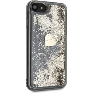 Kup Case Guess GUOHCI8GLHFLGO Apple iPhone SE 2022/SE 2020/8/7 gold/hartschalen Glitzer Charms - GUE1727GLD - {ean13} - Sklep Home Screen