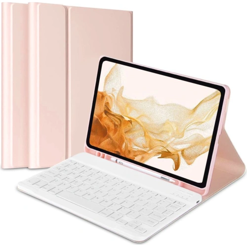 Kup Etui cu tastatură Tech-Protect SC Pen Samsung Galaxy Tab A8 10.5 Roz - THP1051PNK - {ean13} - Sklep Home Screen