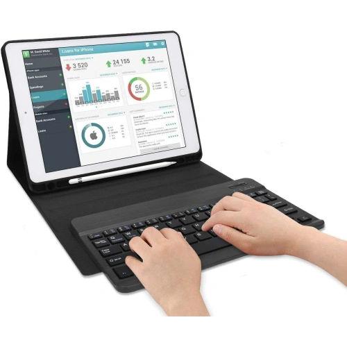 Kup Etui cu tastatură Tech-Protect SC Pen Samsung Galaxy Tab A8 10.5 Roz - THP1051PNK - {ean13} - Sklep Home Screen