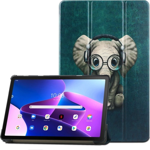 Kup Etui Tech-Protect Smartcase Lenovo Tab M10 Plus 10.6 3. generace Šťastný slon - THP1058HAPELE - {ean13} - Sklep Home Screen