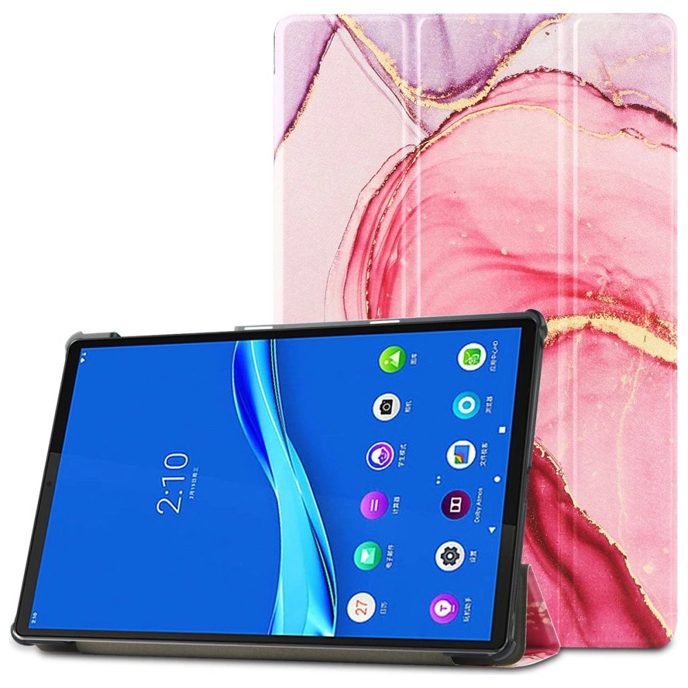Etui Tech-Protect Smartcase Lenovo Tab M10 10.1 2nd Gen Marble