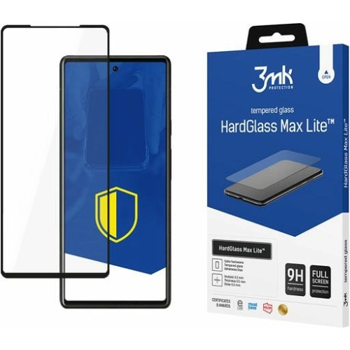 Kup Tvrzené sklo 3MK HardGlass Max Lite Google Pixel 6 5G černé - 3MK3131 - {ean13} - Sklep Home Screen