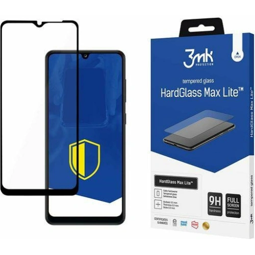 Kup Gehärtetes Glas 3MK HardGlass Max Lite Samsung Galaxy A12/A32 schwarz - 3MK3133 - {ean13} - Sklep Home Screen