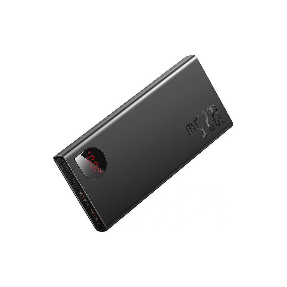 Powerbank Baseus Adaman Metal, 10000mAh, 22.5W (czarny)