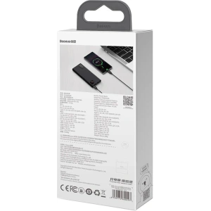 Powerbank Baseus Adaman Metal, 10000mAh, 22.5W (czarny)