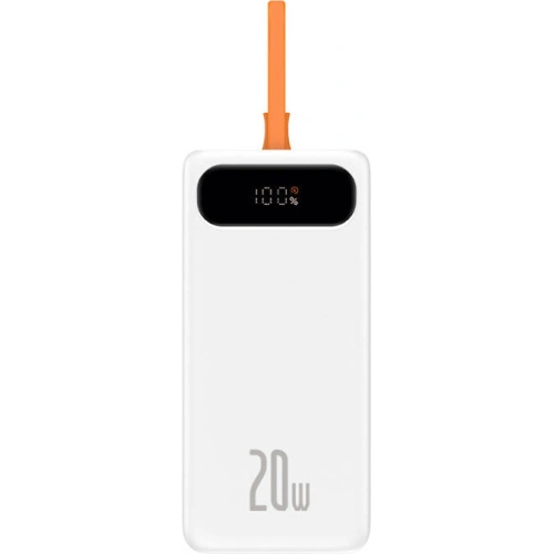 Kup Powerbank Baseus Block 10000mAh, 20W + cablu Lightning (alb) - BSU3246WHT - {ean13} - Sklep Home Screen