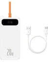 Kup Powerbank Baseus Block 10000mAh, 20W + kabel Lightning (bílý) - BSU3246WHT - {ean13} - Sklep Home Screen