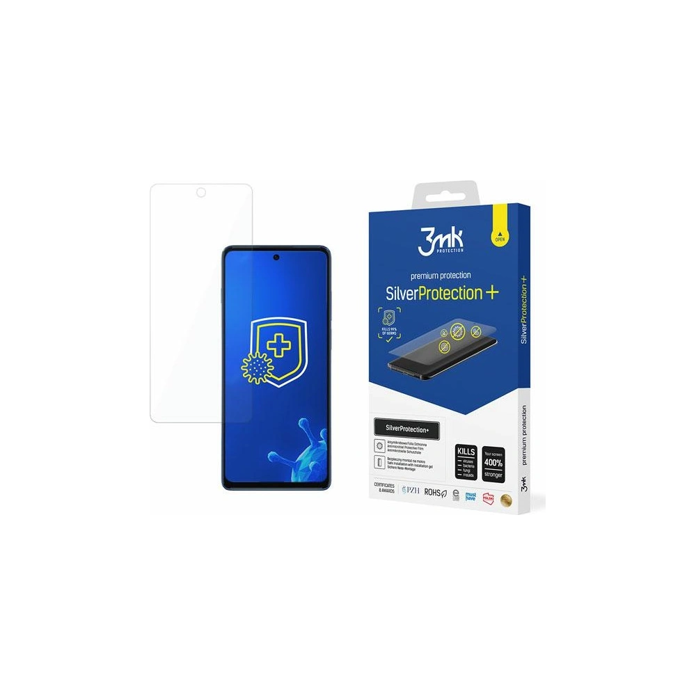 Antymikrobowa folia ochronna 3MK Silver Protect+ Motorola Moto G200 5G
