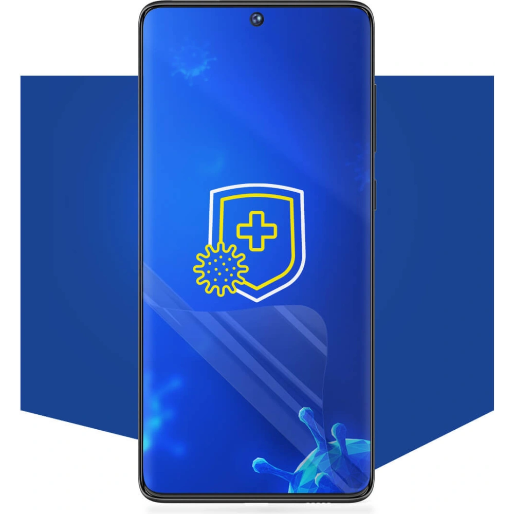 Antymikrobowa folia ochronna 3MK Silver Protect+ Motorola Edge 20