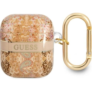 Kup Etui Guess GUA2HHFLD Apple AirPods aur/gold Colecția Paisley Strap - GUE1729GLD - {ean13} - Sklep Home Screen