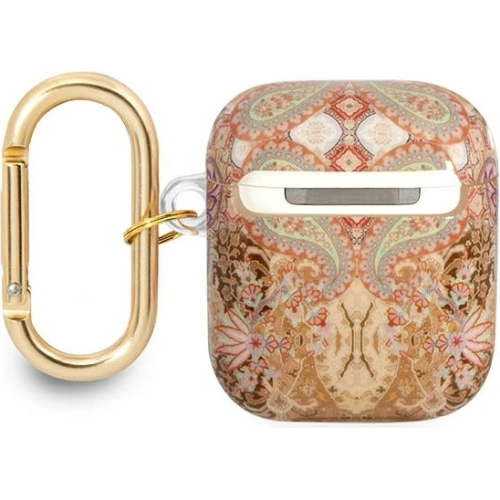 Kup Etui Guess GUA2HHFLD Apple AirPods zlatý/gold Paisley Strap Collection - GUE1729GLD - {ean13} - Sklep Home Screen