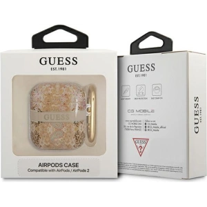Kup Etui Guess GUA2HHFLD Apple AirPods złoty/gold Paisley Strap Collection - GUE1729GLD - {ean13} - Sklep Home Screen