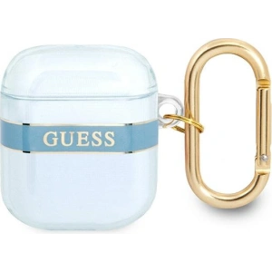 Kup Etui Guess GUA2HHTSB Apple AirPods albastru/blue Strap Collection - GUE1730BLU - {ean13} - Sklep Home Screen