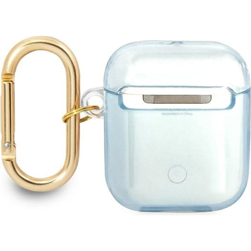 Kup Etui Guess GUA2HHTSB Apple AirPods niebieski/blue Strap Collection - GUE1730BLU - {ean13} - Sklep Home Screen