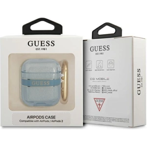 Kup Etui Guess GUA2HHTSB Apple AirPods albastru/blue Strap Collection - GUE1730BLU - {ean13} - Sklep Home Screen