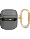 Etui Guess GUA2HHTSK Apple AirPods černý/black Strap Collection