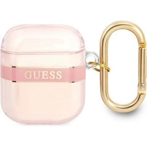 Kup Etui Guess GUA2HHTSP Apple AirPods roz/roz Strap Collection - GUE1732PNK - {ean13} - Sklep Home Screen