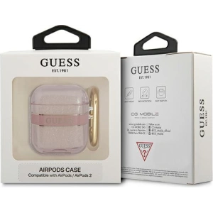 Kup Etui Guess GUA2HHTSP Apple AirPods roz/roz Strap Collection - GUE1732PNK - {ean13} - Sklep Home Screen