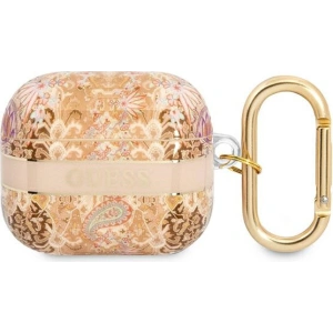 Kup Etui Guess GUA3HHFLD Apple AirPods 3 złoty/gold Paisley Strap Collection - GUE1733GLD - {ean13} - Sklep Home Screen