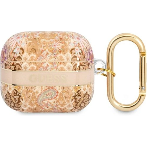 Kup Etui Guess GUA3HHFLD Apple AirPods 3 zlatý/gold Paisley Strap Collection - GUE1733GLD - {ean13} - Sklep Home Screen