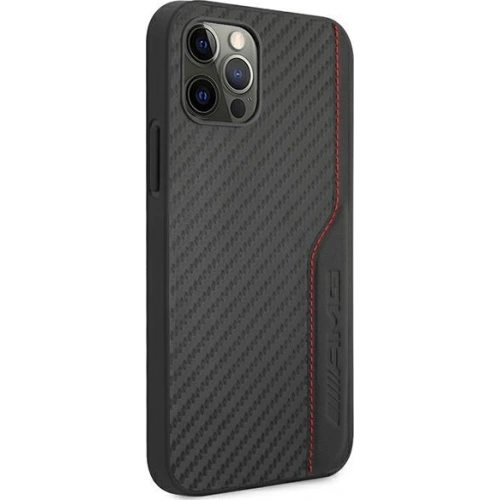 Kup Case Mercedes AMG AMHCP12MDEBK Apple iPhone 12/12 Pro schwarz/hardcase Leder & Carbon Rote Nähte - MRS044BLK - {ean13} - Sklep Home Screen