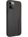 Kup Etui Mercedes AMG AMHCP12MDEBK Apple iPhone 12/12 Pro negru/black hardcase din piele și carbon cu cusături roșii - MRS044BLK - {ean13} - Sklep Home Screen