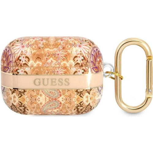 Kup Etui Guess GUAPHHFLD Apple AirPods Pro złoty/gold Paisley Strap Collection - GUE1736GLD - {ean13} - Sklep Home Screen
