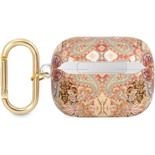 Kup Etui Guess GUAPHHFLD Apple AirPods Pro złoty/gold Paisley Strap Collection - GUE1736GLD - {ean13} - Sklep Home Screen