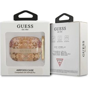 Etui Guess GUAPHHFLD Apple AirPods Pro złoty/gold Paisley Strap Collection
