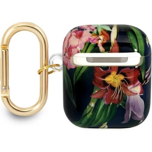 Kup Etui Guess GUA2HHFLB Apple AirPods albastru/blue Flower Strap Collection - GUE1742BLU - {ean13} - Sklep Home Screen