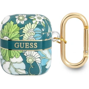 Kup Etui Guess GUA2HHFLN Apple AirPods verde/green Flower Strap Collection - GUE1743GRN - {ean13} - Sklep Home Screen