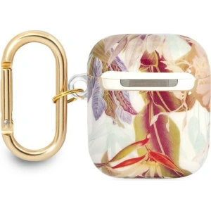 Kup Etui Guess GUA2HHFLU Apple AirPods violet/colecția Flower Strap - GUE1744PRP - {ean13} - Sklep Home Screen