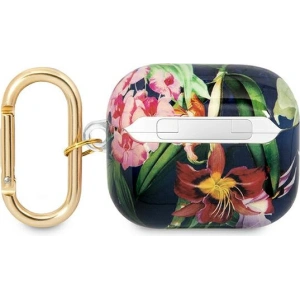 Kup Etui Guess GUA3HHFLB Apple AirPods 3 niebieski/blue Flower Strap Collection - GUE1748BLU - {ean13} - Sklep Home Screen